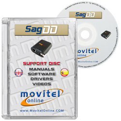 Cartula SagDD Box CD o DVD con software, drivers, manuales y videos