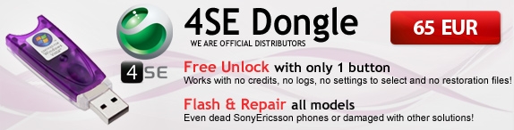 4SE Dongle SonyEricsson Unlocker
