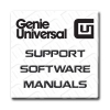 Soporte y Manuales para Genie Universal