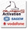 Sagem and Vodafone Unlock Activation by only 41,90 EUR !!