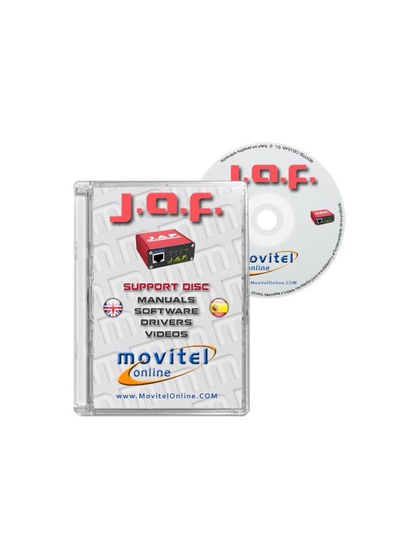 JAF Box and PKey Support Disc with Manuals, Software and Videos