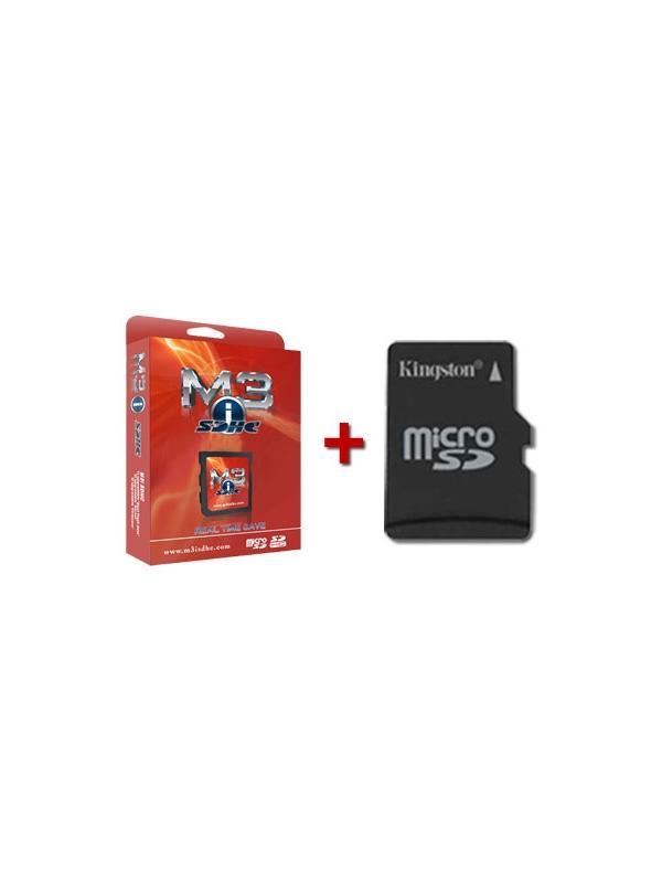 Cartucho M3i SDHC + Tarjeta microSD + Arranque y Juegos Instalados - Este es el nuevo M3i SDHC que funciona con todas las versiones de Nintendo DS, DS Lite, DSi y DSi XL, incluso con las ltimas consolas con firmware v1.4.1E instalado! Compatible con todo tipo de ROMs, Homebrew y Multimedia! Si fuera necesario en un futuro, su ncleo y firmware son actualizables SIN CABLES!! 