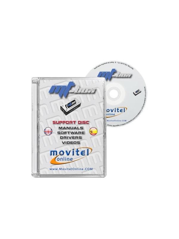 Disco de Soporte para MTBox con Manuales, Software y Videos