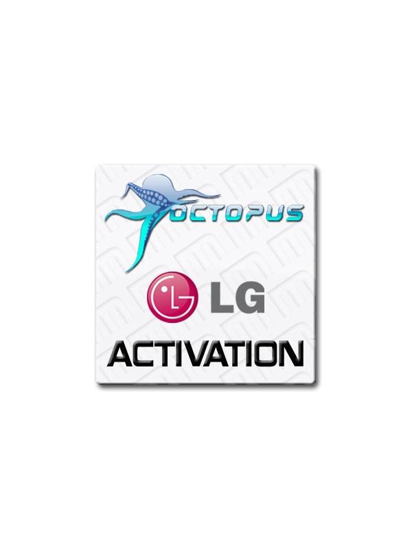 Activacin LG para Octopus Box - Mdulo para liberar, reparar IMEI / NVM, flashear, cambiar de idioma, etc... en los ltimos telfonos mviles y tabletas de LG de las plataformas Analog Devices, Infineon, Texas Instruments, Qualcomm, MTK y SEMC. Esta licencia es compatible con Octopus Box, Medusa Box y Medusa PRO.