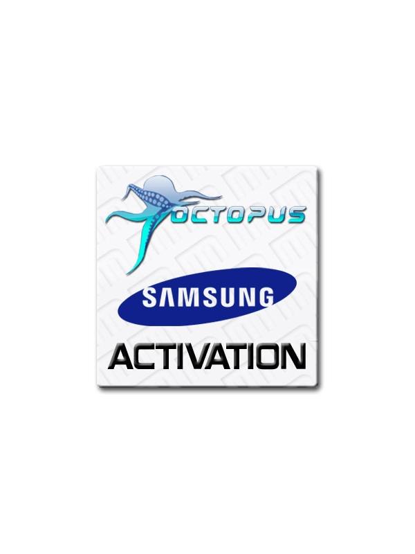 Activacin Samsung para Octopus Box - Mdulo para liberar, reparar IMEI / EFS / NVM, flashear, cambiar de idioma, etc... en los ltimos telfonos mviles y tabletas de Samsung de las plataformas Qualcomm, Infineon, Swift, Agere, Broadcom y Spreadtrum. Esta licencia es compatible con Octopus Box, Medusa Box y Medusa PRO.