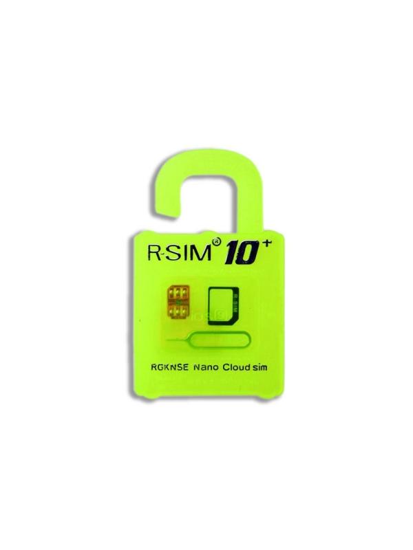 Tarjeta R-SIM 10+ Plus para iPhone - Nueva R-SIM 10+ para liberar y activar los iPhone 4S / 5 / 5C / 5S / 6 / 6S con soporte para iOS v9.x.x y redes 3G y 4G. Use la tarjeta SIM de su operador preferido en un iPhone bloqueado a otro operador diferente.