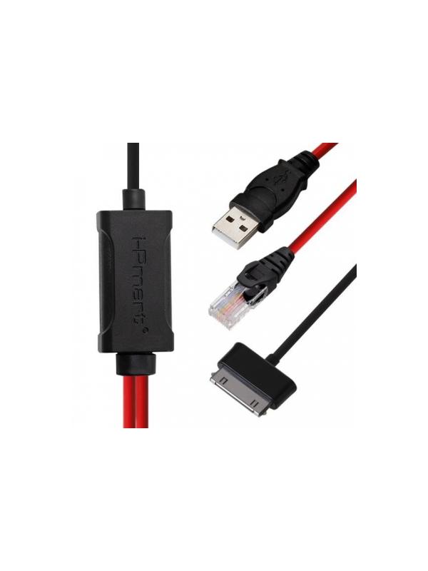 Cable UART Dual Samsung Galaxy Tab P1000 / Tab 2 / Note / Note 2 [RJ45 + USB] - 