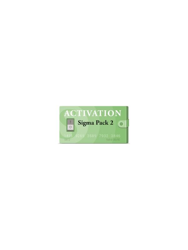 Pack 2 Activation for Sigma Box - Module for unlocking and IMEI repairing features for the latest Motorola, ZTE, vodafone and Sony phones and tablets from the Qualcomm Hexagon platform. The Pack 2 Activation is compatible with Sigma Key, Sigma Dongle and Sigma Box.