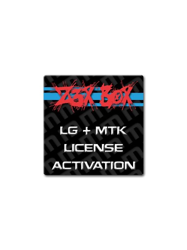 Activación/Licencia LG 2G/3G y MTK para Z3X Box