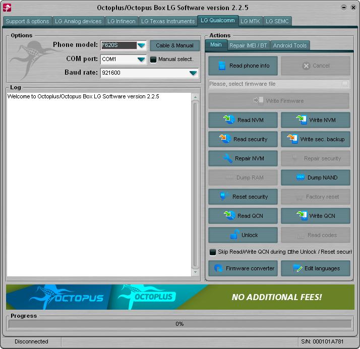 software octoplus lg