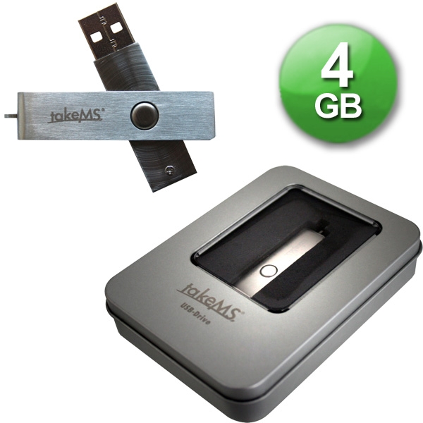 Exclusive USB Mini METAL 4 Go USB Pendrive + Lanyard + Metal Gift Box | takeMS | Unlock Software, Cables, Flashing and Tools, Unlocking Boxes and Clips, FREE Unlock Codes by